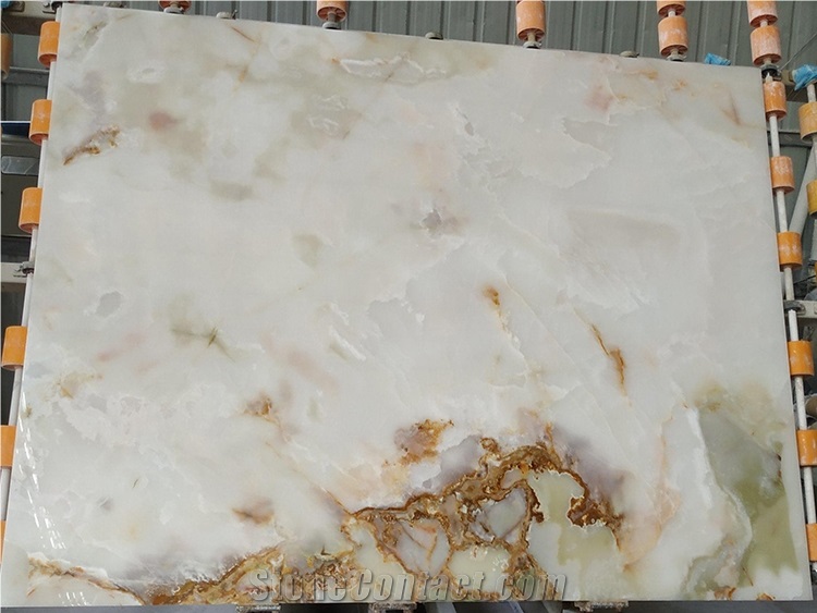 Cheap Translucent Iran White Onyx