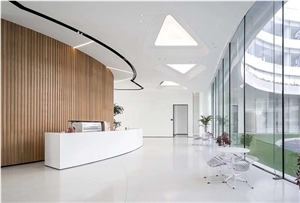 Crystal White Glass Artificial Nano Marble