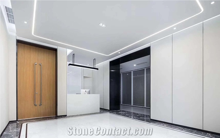 Crystal White Glass Artificial Nano Marble