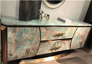 Stone Panel Ultra Thin Sheets Marble Table Interior