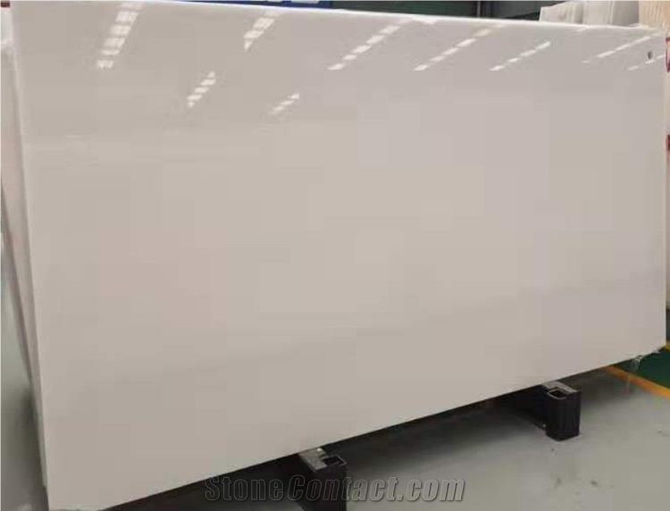 Vietnam Crystal Pure White Marble Slabs