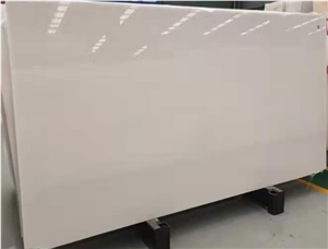 Vietnam Crystal Pure White Marble Slabs