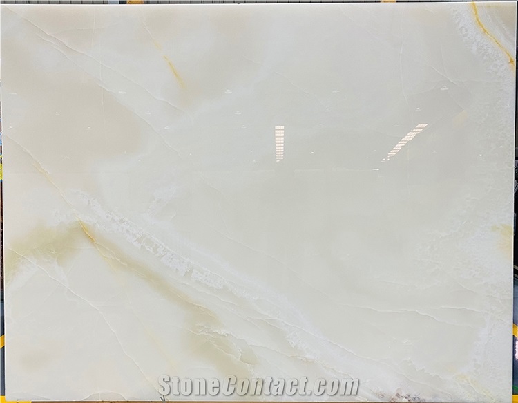 White Onyx Polished Slabs
