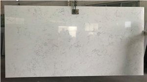 Bianco Carrara Quartz Slabs for Kitchen Countertop