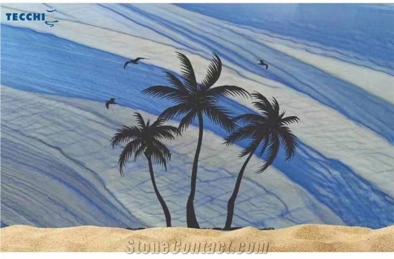 Brazil Azul Macaubas Blue Quartzite Slabs