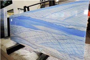Brazil Azul Macaubas Blue Quartzite Slabs