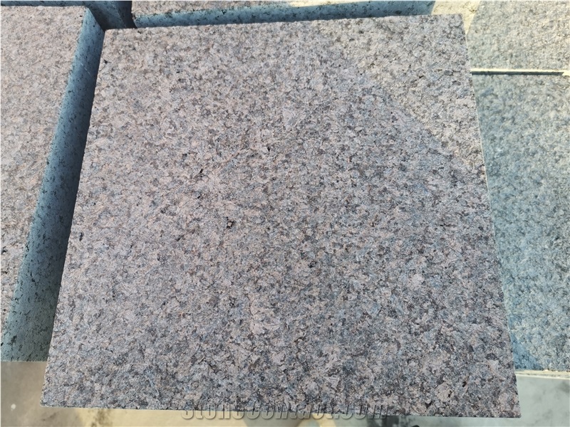 China Chengde Green Granite Flamed Flooring Tile