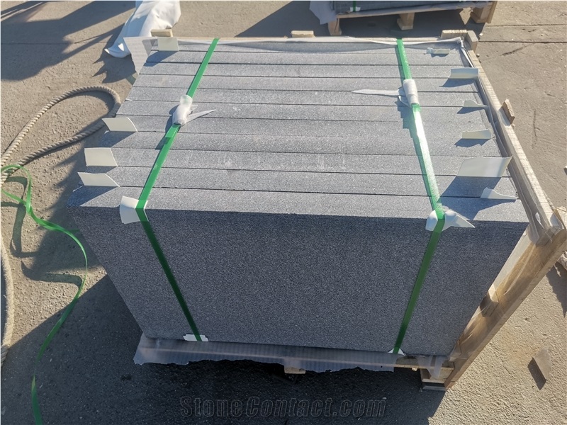 China G332 Grey Granite Flamed Floor Covering