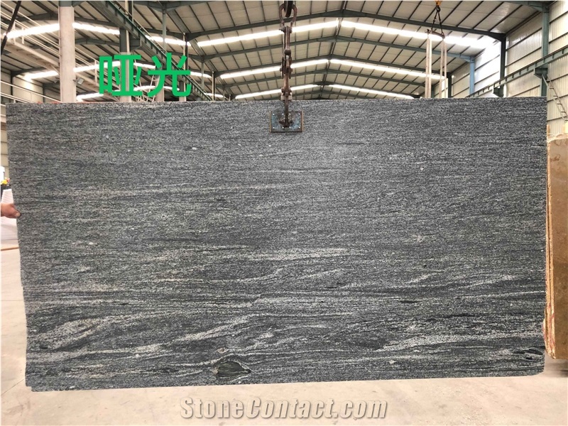 G389 China Mountain Grey Granite Polished Slabs
