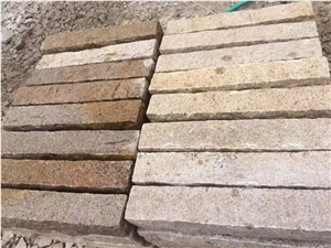 G682 Yellow Rust Stone Granite Longyan Columns