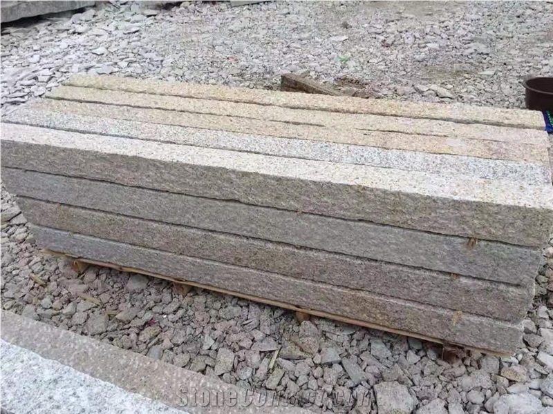 G682 Yellow Rust Stone Granite Longyan Columns