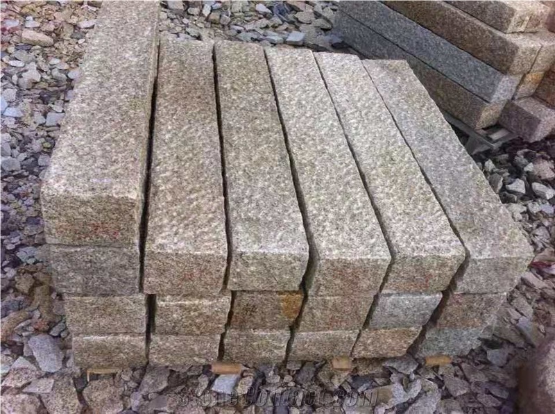 G682 Yellow Rust Stone Granite Longyan Columns