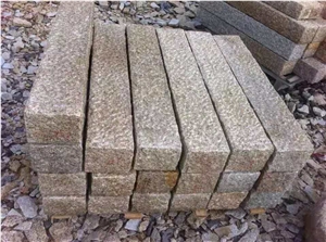 G682 Yellow Rust Stone Granite Longyan Columns