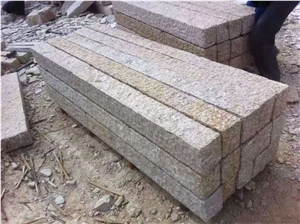 G682 Yellow Rust Stone Granite Longyan Columns