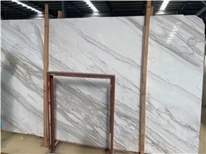 Beautiful Greece Volakas White Marble Polished Slabs Tiles