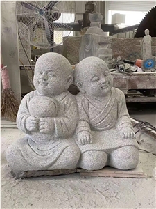 New G603 China Grey Granite Honed Human Sculptures