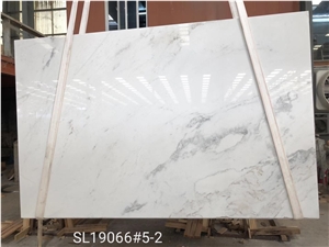 Chinese Volakas Marble Jazz White Glorial White Marble Slabs Chinese Volakas Marble Jazz White Glorial White Marble Slabs