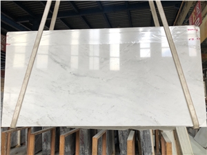Chinese Volakas Marble Jazz White Glorial White Marble Slabs