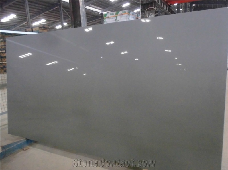 Caesarstone Silestone Grey Quartz Stone Slabs