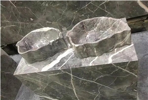 Fior Di Pesco Grey Marble Floor Tiles