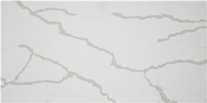 White Calacatta Quartz Stone Tiles