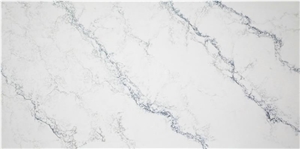 White Calacatta Quartz Stone Tiles