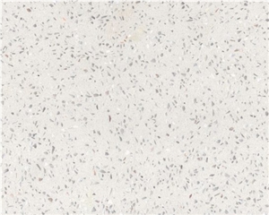 White Terrazzo Slabs Artificial Stone Tiles