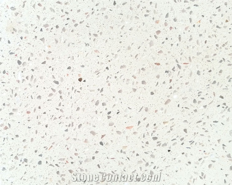 White Terrazzo Tile
