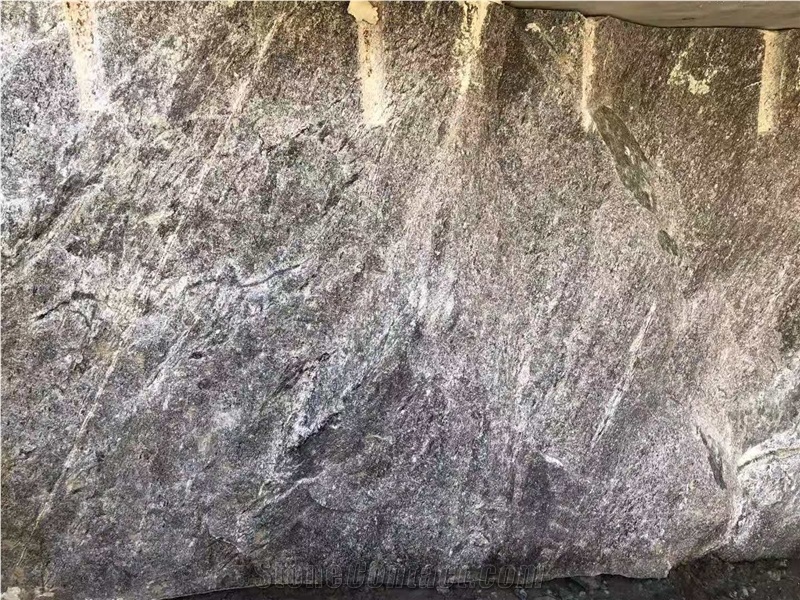 Atlantic Lava China Sky Blue Grey Granite Blocks