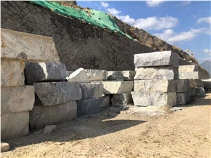 Atlantic Lava China Sky Blue Grey Granite Blocks