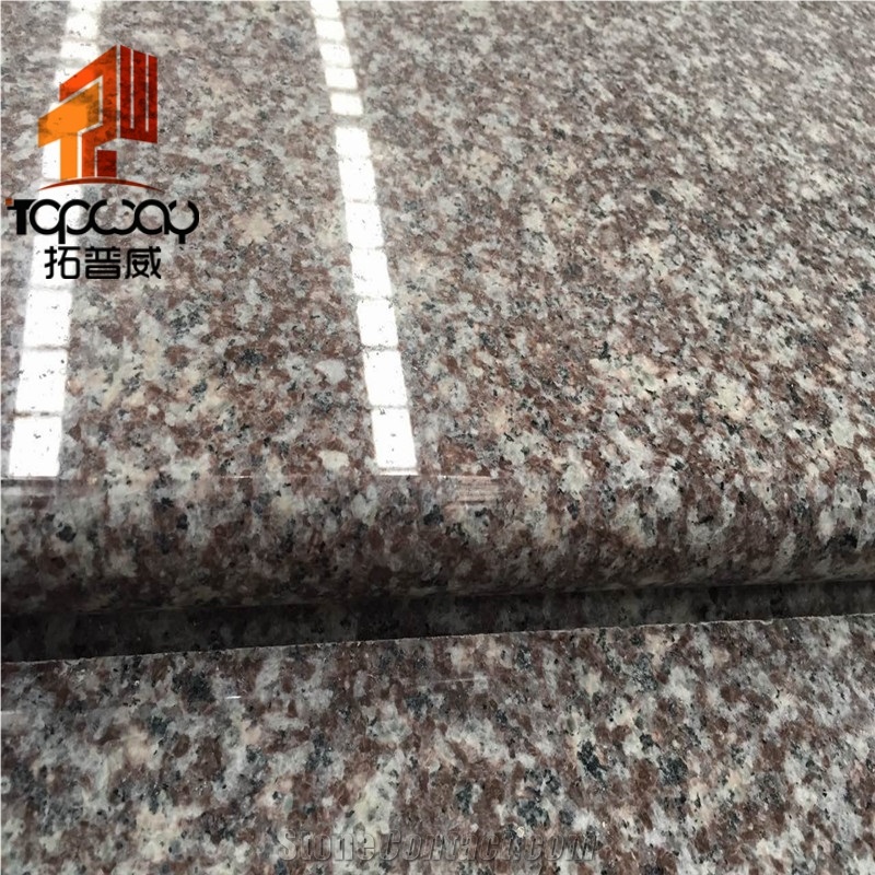 G664 Red Granite Stairs Steps Treads