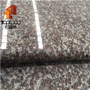 G664 Red Granite Stairs Steps Treads