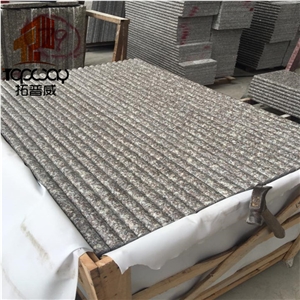 G664 Red Granite Stairs Steps Treads