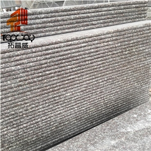 G664 Red Granite Stairs Steps Treads