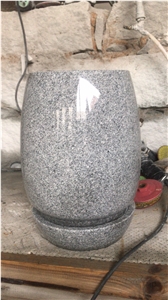 Classic Cremation Round Urn Vase - G633