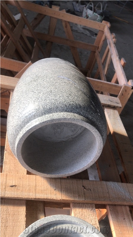 Classic Cremation Round Urn Vase - G633