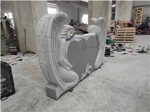 Double Angel on Opposite Sides on a Double Heart