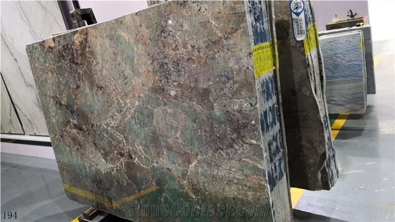 Amazon Green Granite Slabs Verde Amazonas Tiles