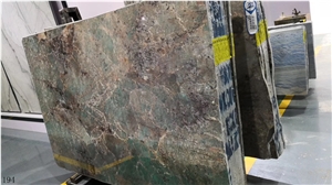 Amazon Green Granite Slabs Verde Amazonas Tiles