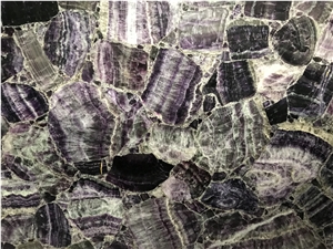 Amethyst Semiprecious Slabs and Tiles