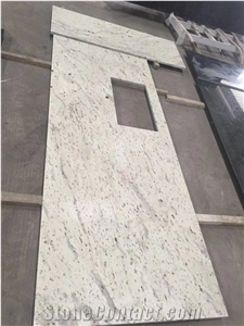 Andromeda White Srilanka White Granite Countertops Kitchen