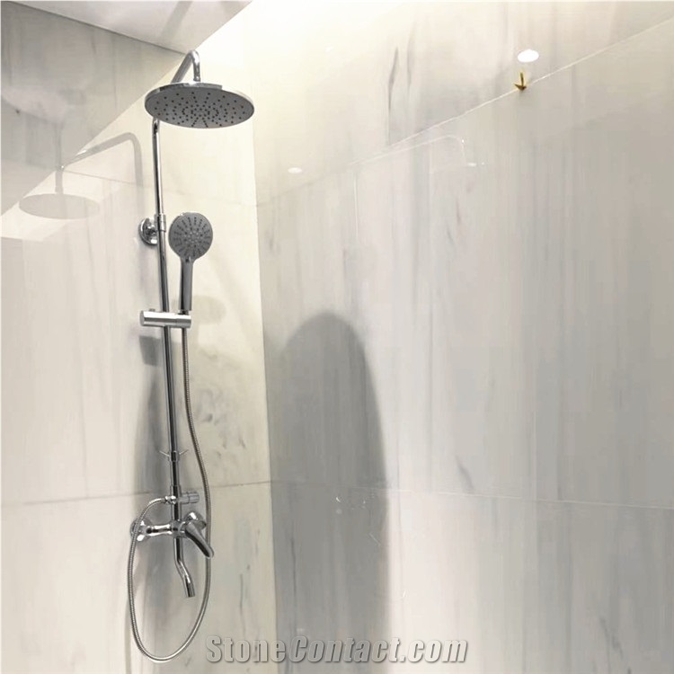 Artificial Stone Calacatta White Nano Glass Tiles