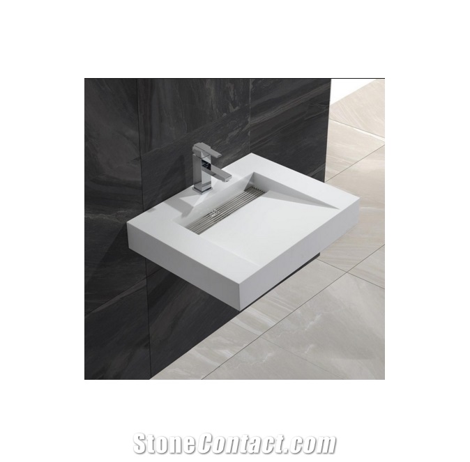 Beautiful Solid Surface Wash Sinks