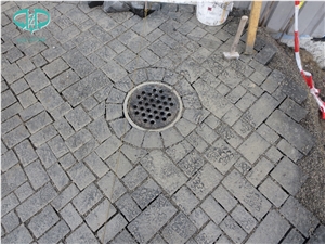 Black Basalt for Cobble Stone Pavers