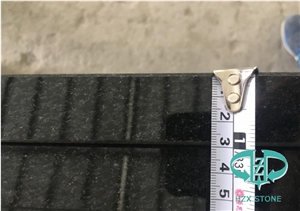 Black Galaxy Granite Tile Slab Countertop