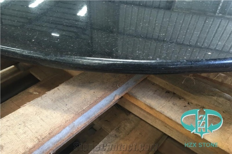 Black Galaxy Round Table for Decoration