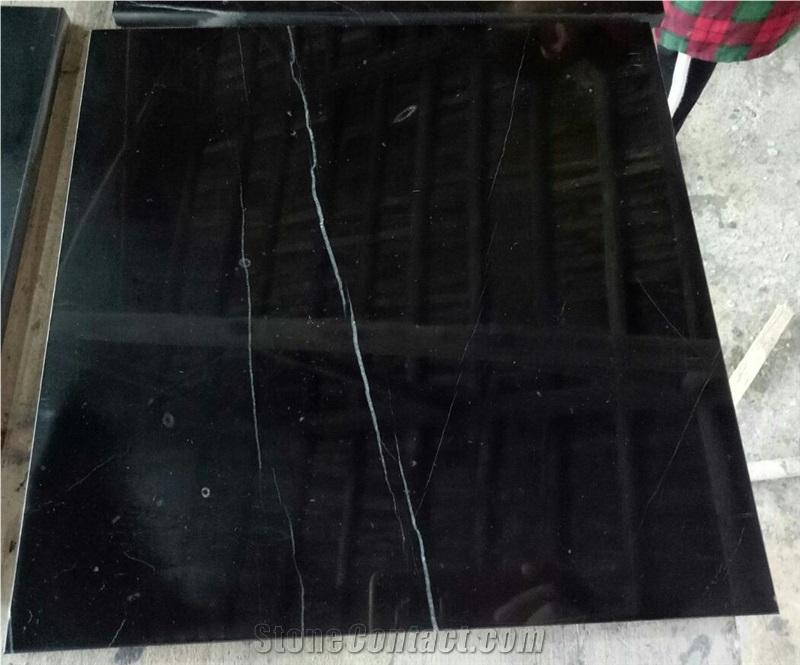 Black Marble Shower Bases