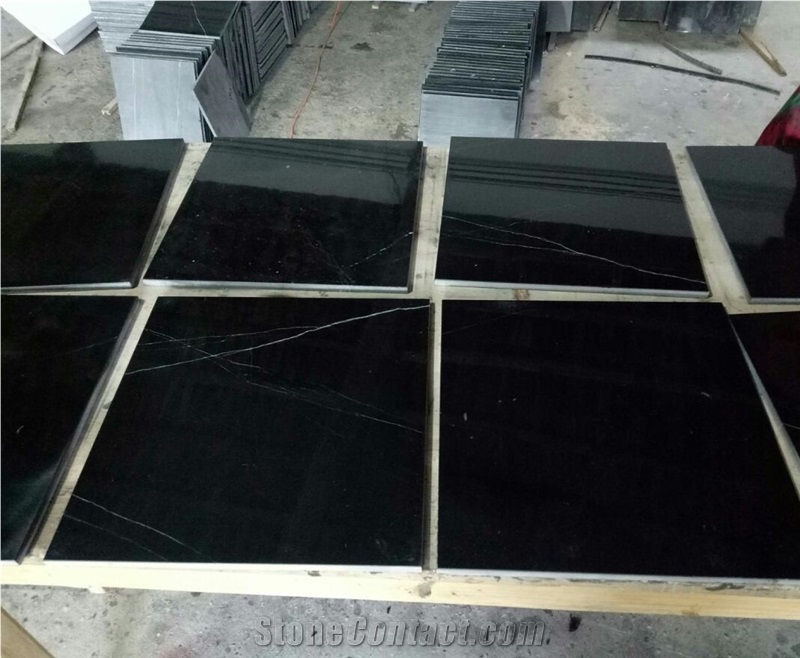 Black Marble Shower Bases