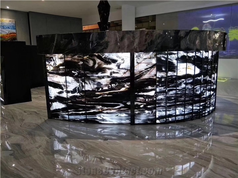 Black Yinxin Palissandro Marble for Tabletops