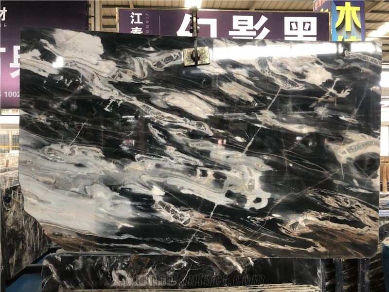 Black Yinxin Palissandro Marble for Tabletops